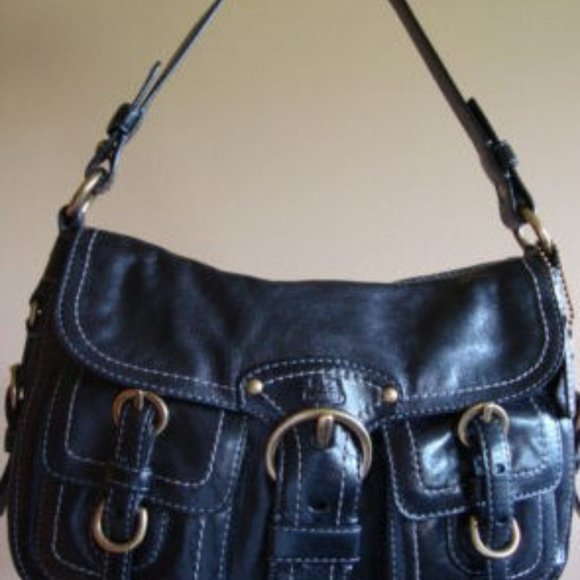 バッグ Coach Legacy 65th Garcia Leather Tote COACH Legacy 65th Garcia Hand Bag Tote Bag Leather Black